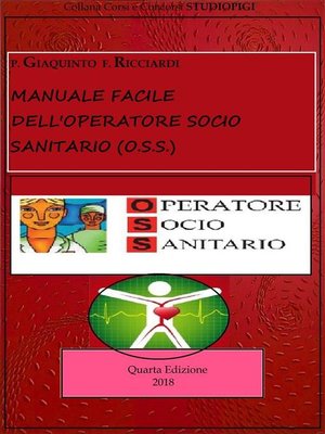 cover image of Manuale facile dell'Operatore Socio Sanitario (O.S.S)--Quarta Edizione